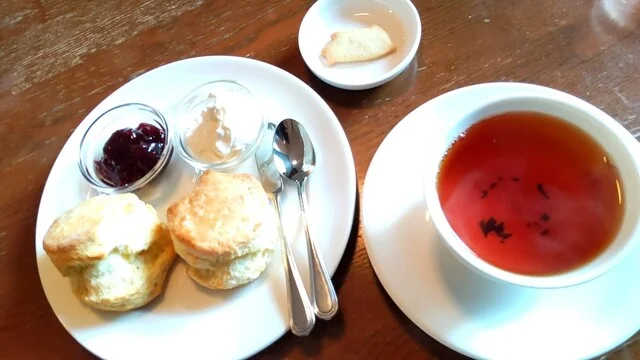 クッキーと紅茶