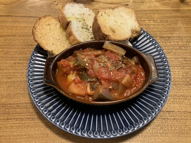 えびイカホタテの自家製シーフードカレー