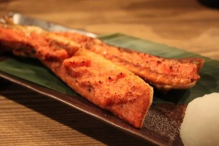 サーモンハラス明太焼き