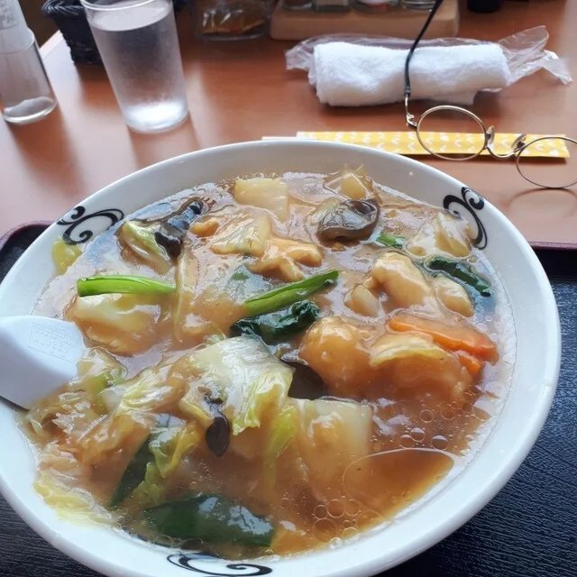 五目あんかけラーメン