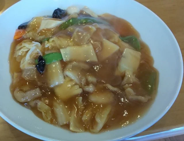 五目あんかけ焼きそば