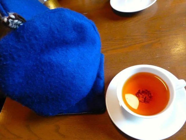 ティーポットとティーコジー