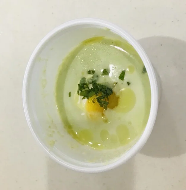 枝豆の冷たいポタージュ