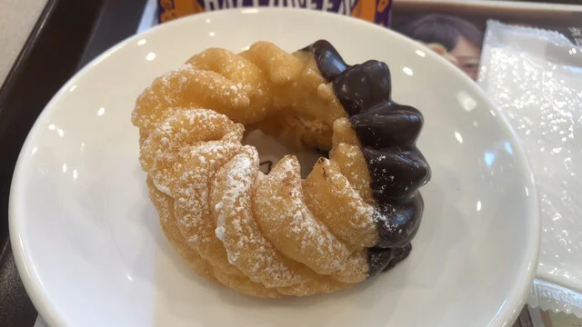 ドーナツと飲み物