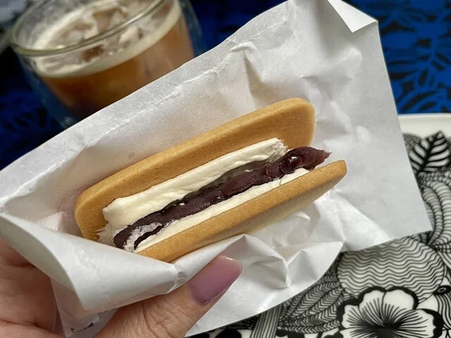 焼きたてクッキーサンド餡バター