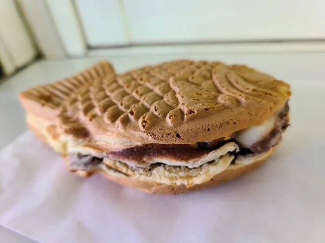 たいやき横から