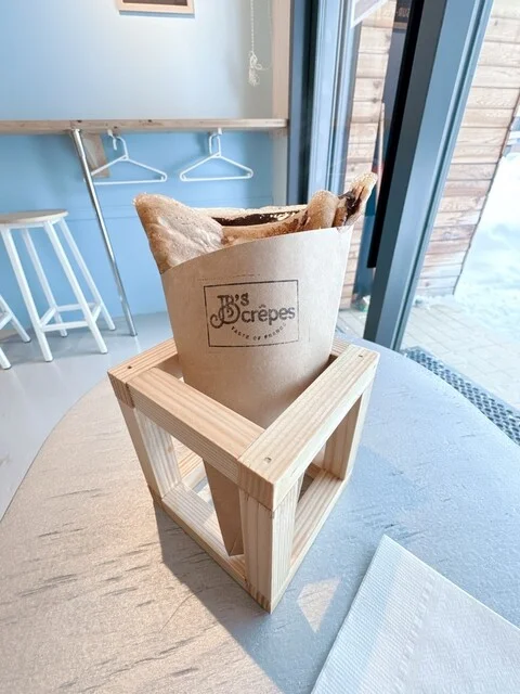 チョコバナナクレープ