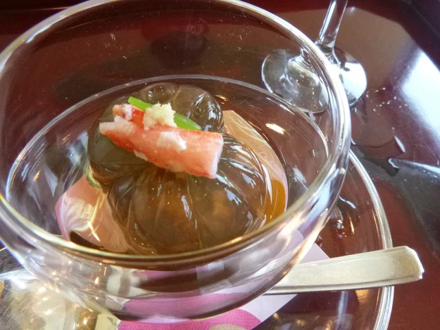 もずくの茶巾寄せ