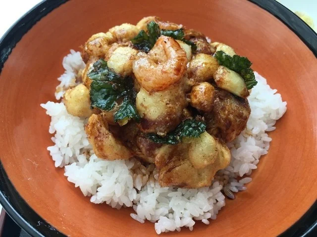 ゆり根かきあげ丼