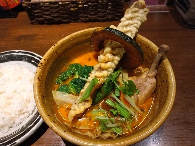 チキンと野菜カリー