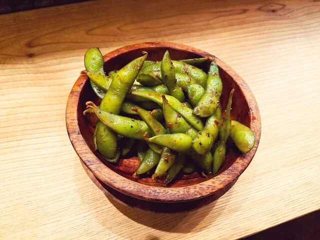 スパイシー枝豆