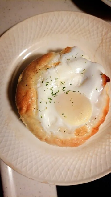 ベーコン自然エッグ