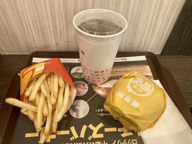 絶品チーズバーガーセット