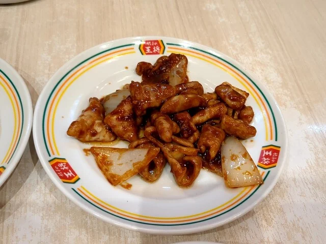 ホルモン味噌炒め