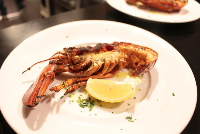 オマール海老のプランチャ
