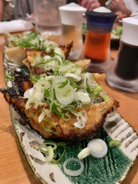 ねぎまみれ餃子