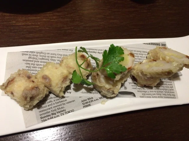 ポテサラちくわ天