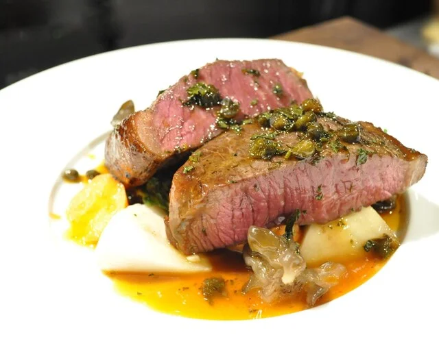 しほろ牛イチボの炭焼き