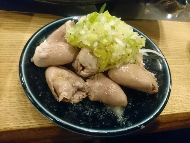 鶏ハツ刺し