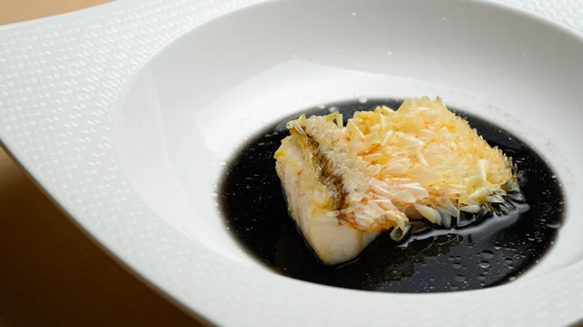 甘鯛の松笠焼き