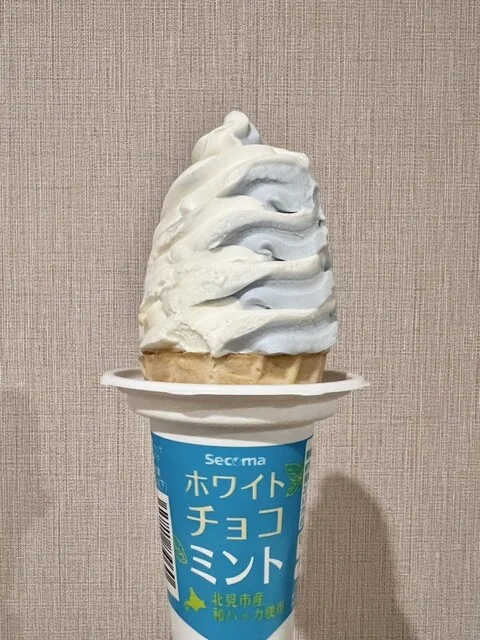 ホワイトチョコミントソフト