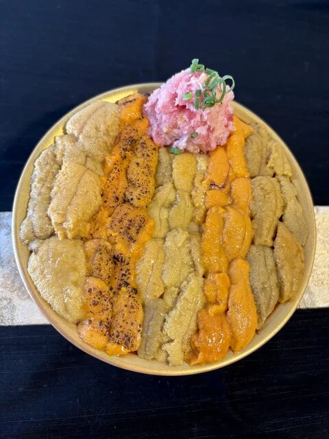 5大うに食べ比べ丼 倍乗せ