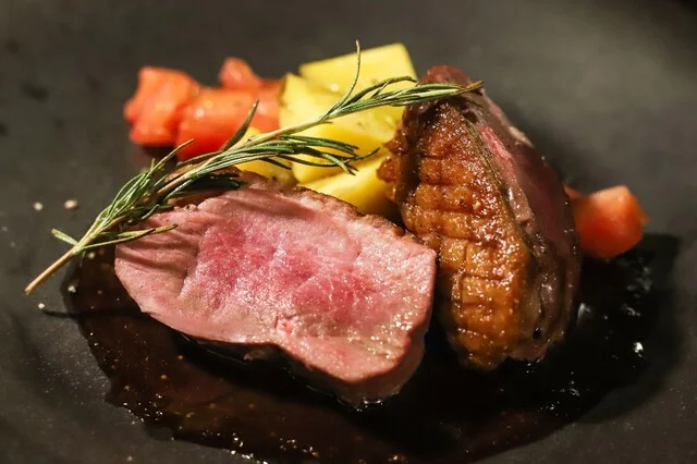 鴨肉のロースト