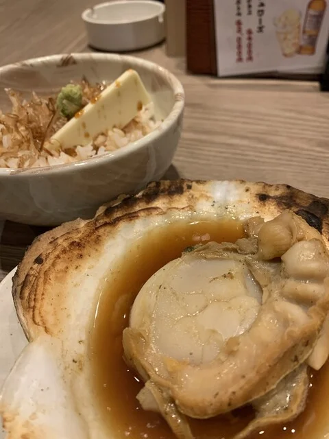 活ほたて焼き