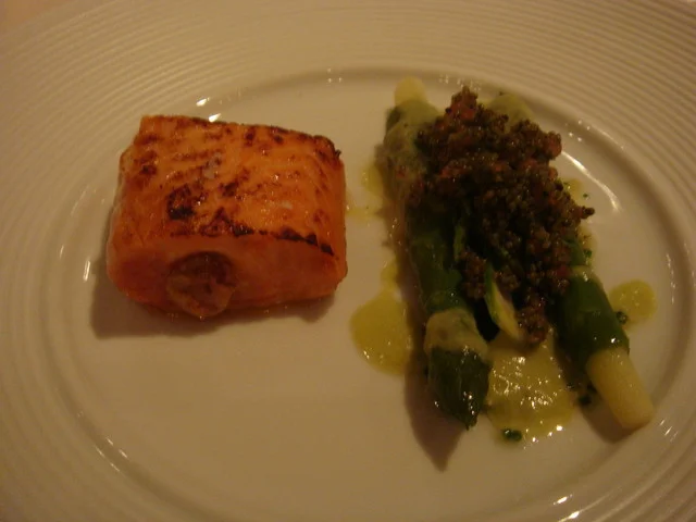 日高産大助とフォアグラ