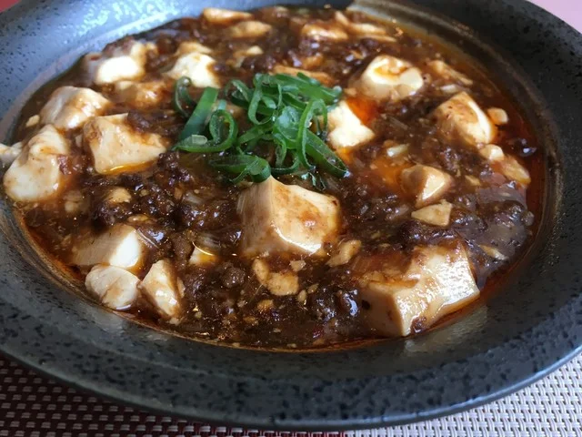 牛肉と絹豆腐の麻婆豆腐