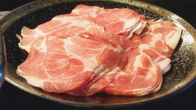 しゃぶしゃぶのお肉