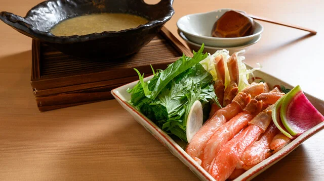 カニ味噌のかにしゃぶ