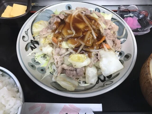 肉野菜炒め定食