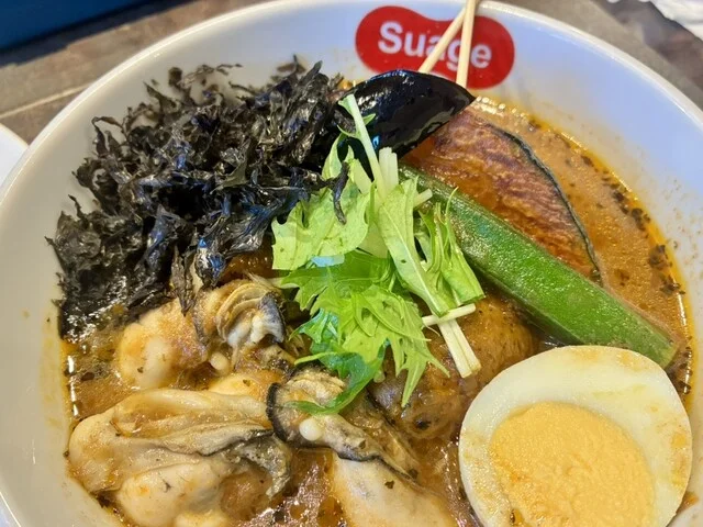 牡蠣と岩海苔カレー