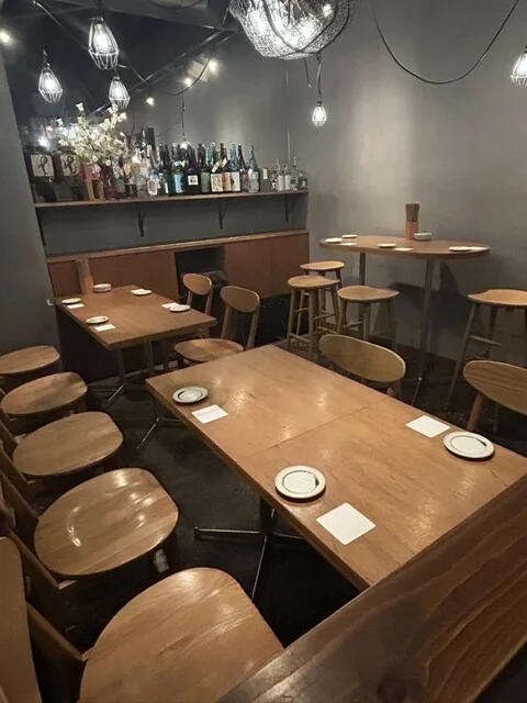 店内テーブル席