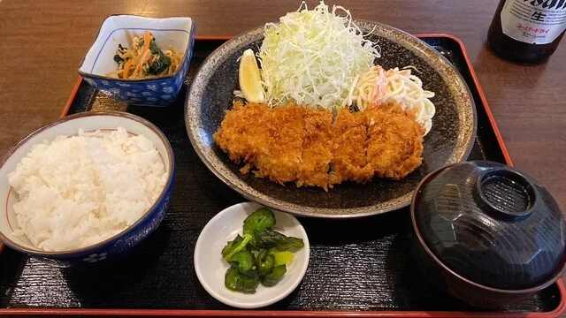 ロースカツランチセット