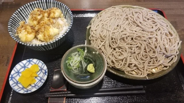 とり天丼セット