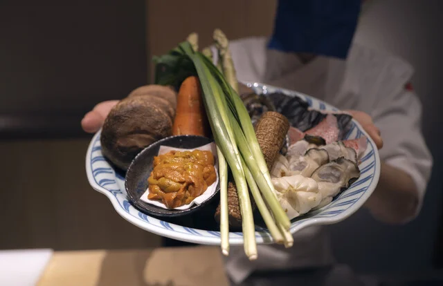 料理の盛り付け