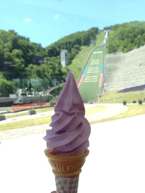 ラベンダーソフトクリーム