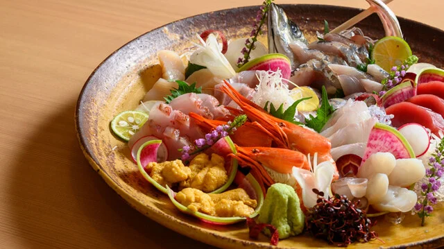 刺身盛り合わせ