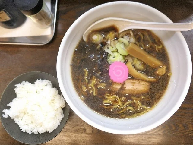 醤油ラーメン&ライス小