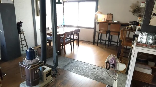 アンティーク調の内装