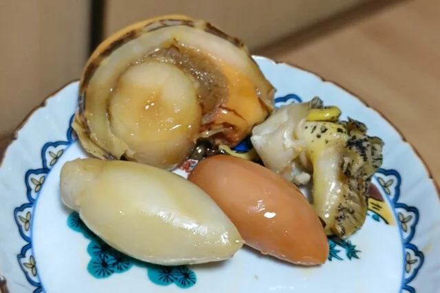 魚貝類煮物四種