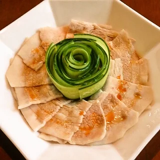 茹で豚きゅうり