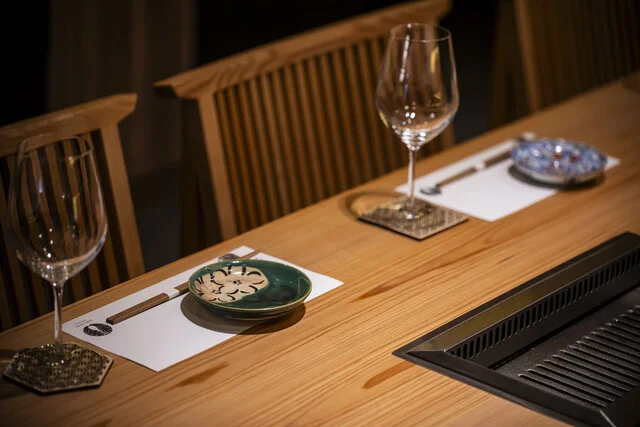 上質なカウンター席