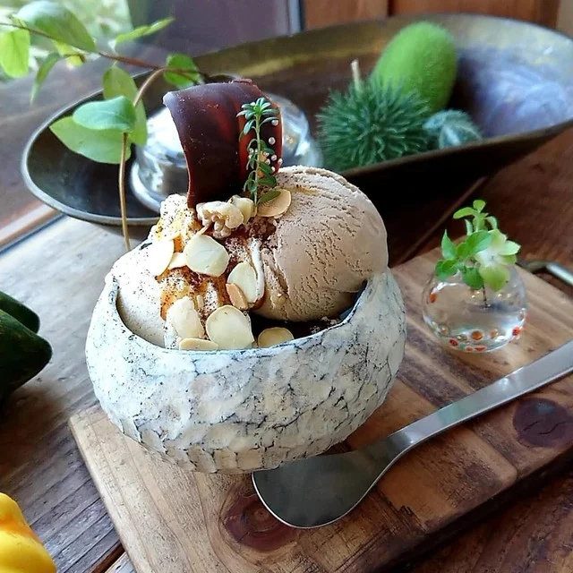 ほうじ茶パフェ