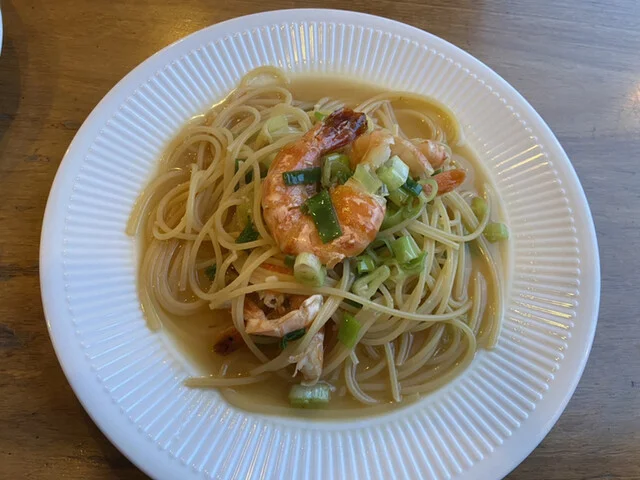 エビのサフランソース