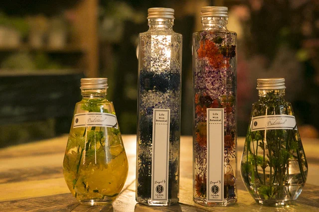 ハーバリウム作品