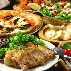 エゾバルバンバン札幌駅前通店｜窯焼きピッツァ500円〜駅チカ0分の北海道イタリアン