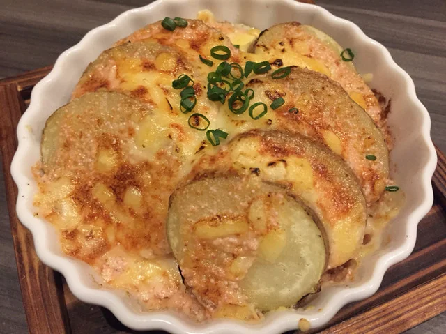 いも明太子グラタン